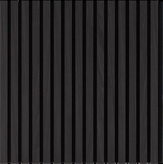 Acoustic panel - Black oak 60 x 240 cm - DELIVERY APRIL 2024