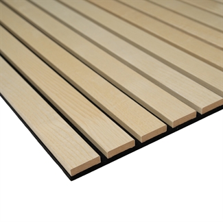 LUX Acoustic Panel - Lacquered Ash veneer 60 x 240 cm
