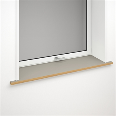 Window sill pebble linoleum with optional front edge | Pebble 4175