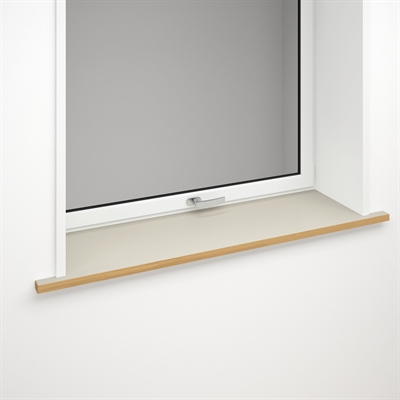 Window sill beige linoleum with optional front edge | Mushroom 4176