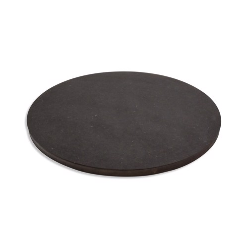 Round Black MDF