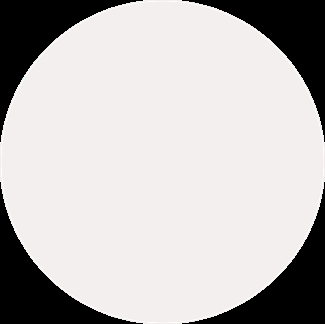 Glacier White Corian Round 4 mm