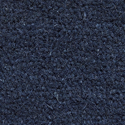 Blue coconut mat cut to size