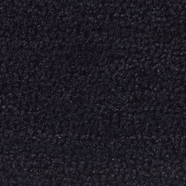 Black coconut mat cut to size