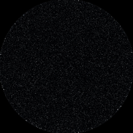 Deep Black Quartz Corian Round 12 mm
