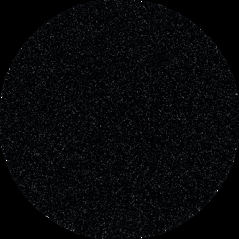 Deep Black Quartz Corian Round 12 mm