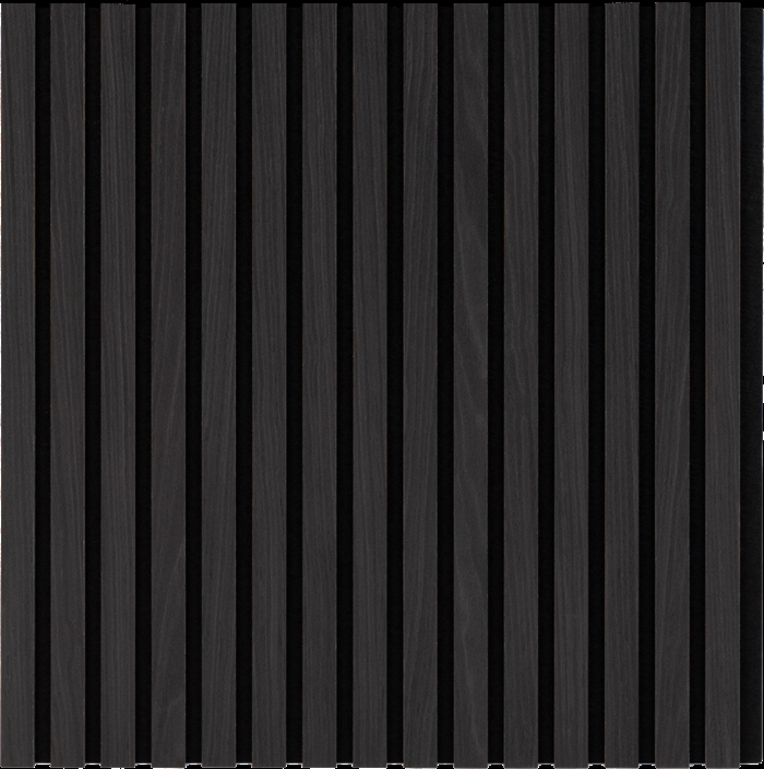 Acoustic panel - Black oak 60 x 240 cm - DELIVERY APRIL 2024