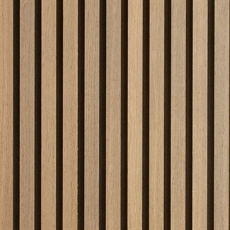 Acoustic panel - Untreated walnut veneer 60 x 240 cm