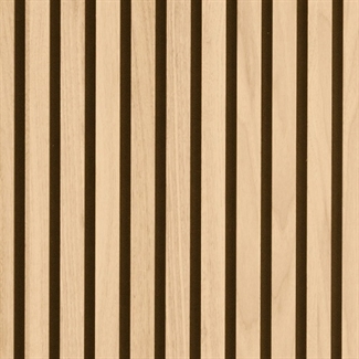 Acoustic panel - Untreated oak veneer 60 x 240 cm