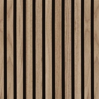 Acoustic panel - Grey oiled oak veneer 60 x 240 cm