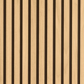 Acoustic panel - Natural oiled oak veneer 60 x 240 cm