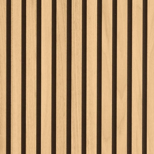 Acoustic panel - Natural oiled oak veneer 60 x 240 cm