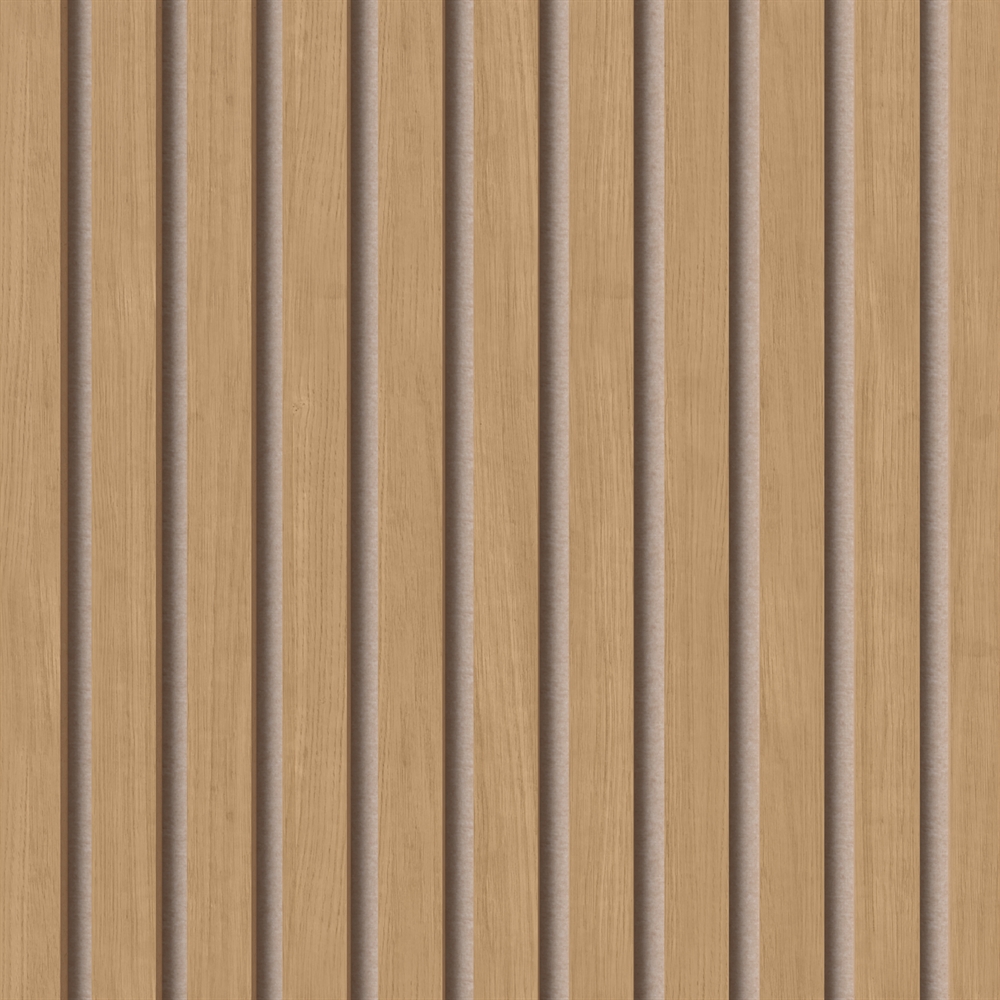 Acoustic panel - Natural oiled oak veneer 60 x 240 cm beige felt