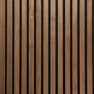 Fire-retardant acoustic panels - Smoked Oak Veneer 60 x 248 cm