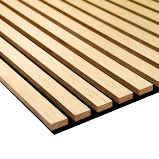 Fire-retardant acoustic panel - Pine veneer 60 x 248 cm