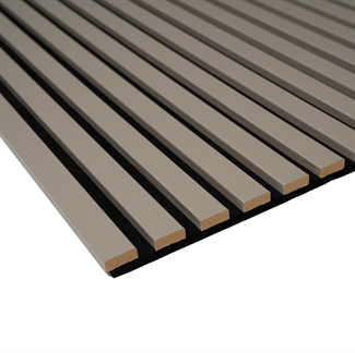 Melamine Acoustic panel - Arctic grey Melamine 60 x 240 cm