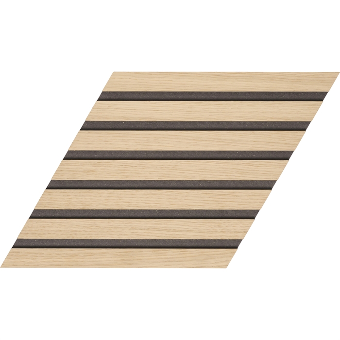 NON-Acoustic Panel Rhombus - Untreated Oak 