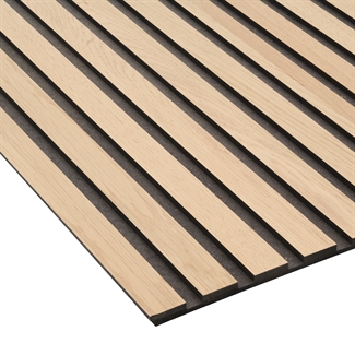 NON-Acoustic panel - Untreated Oak 60 x 240 cm