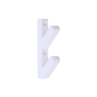 White double hook (2 pcs.)