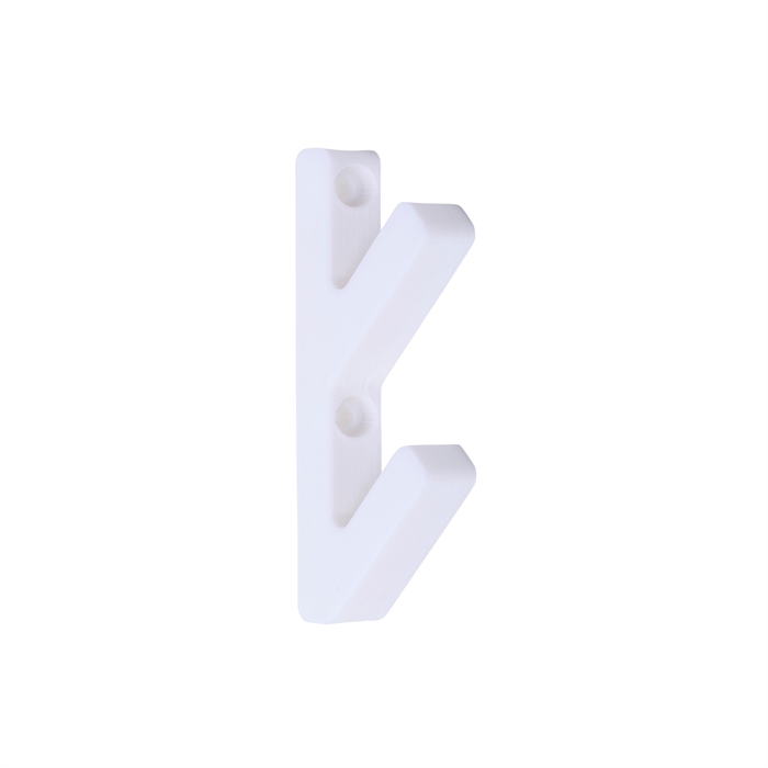 White double hook (2 pcs.)