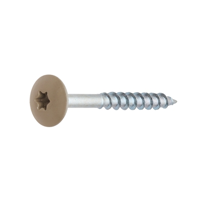 Beige TBS MH Screws 4.0 x 30 mm TX20 - 50 pcs.