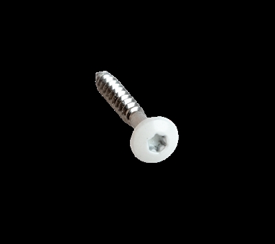 White TBS MH Screws 4.0 x 30 mm TX20 - 50 pcs.