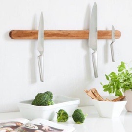 Neon Living – Magnetic Knife Holder 59 cm, Walnut