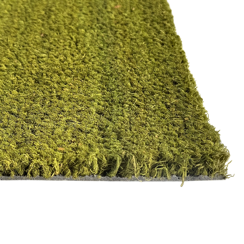 Green coconut mat cut to size Coir mats, many colours
