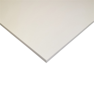 Compact laminate 10 mm white with white core