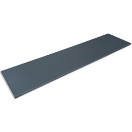 Compact laminate shelf 13 mm anthracite with black core 3155