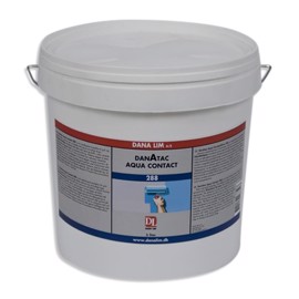 Laminate and lino adhesive/glue -  Aqua Contact - 288 1ltr.