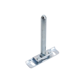 Hidden shelf bracket, steel, 10cm