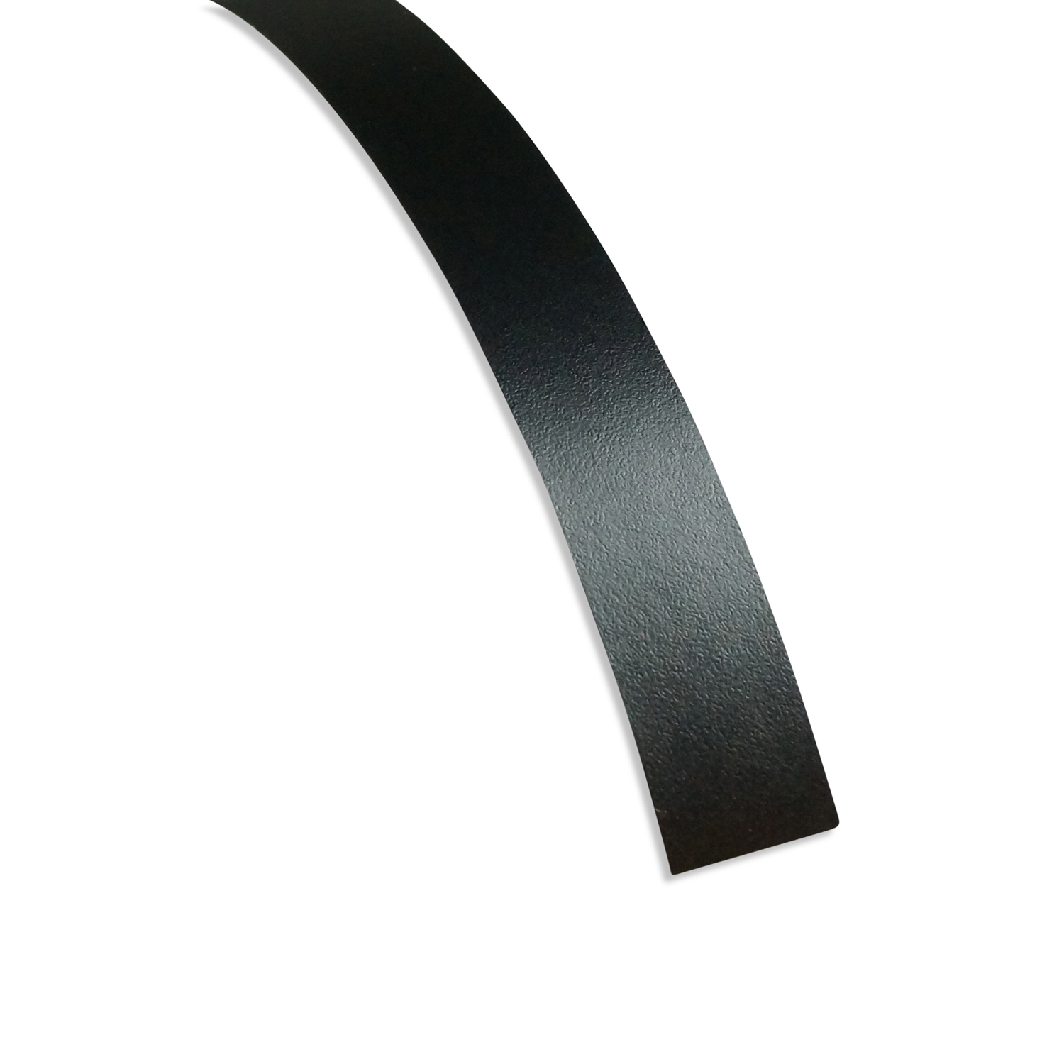 Black Melamine edge banding in 24 mm width with glue on the back.