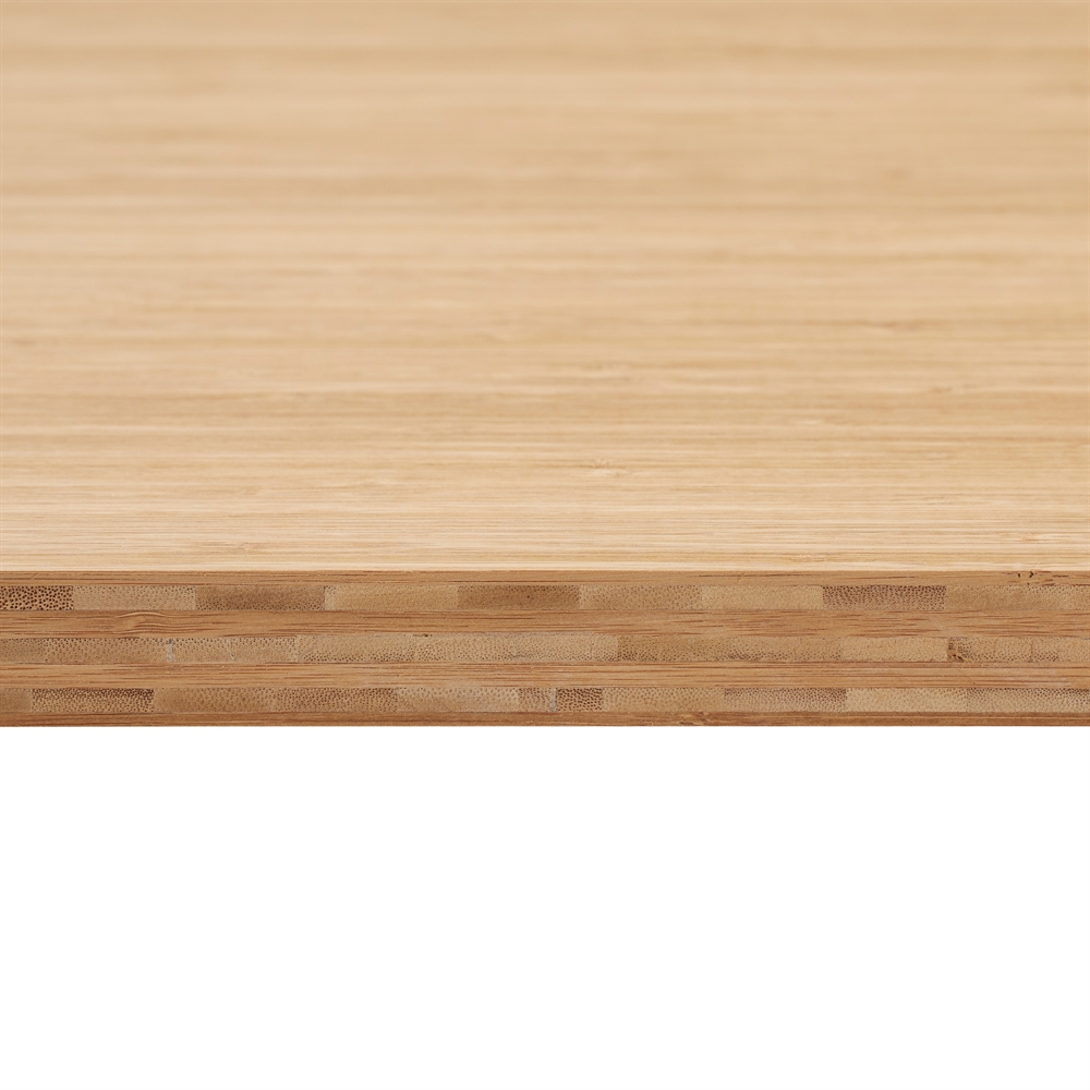 30 mm solid carbonised bamboo worktop made to measure