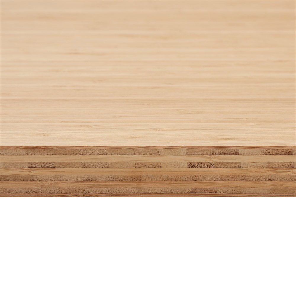 40 mm solid carbonised bamboo worktop made to measure