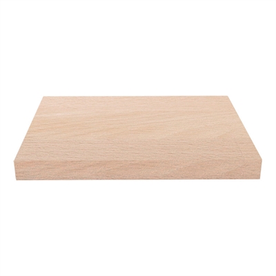 Solid wood panel in beech cut-to-size