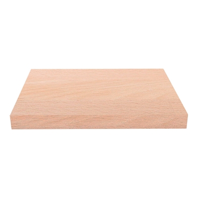 Solid wood panel in beech made to measure