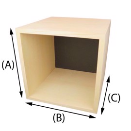 Designer Wooden Box in ash 16mm