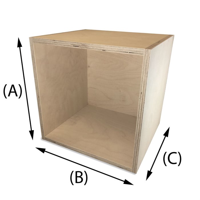 Wooden Box Birch Plywood 15mm