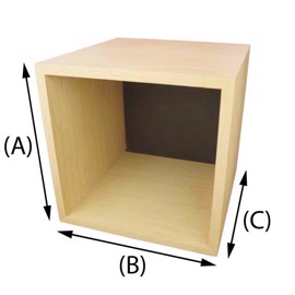 Designer Wooden Box in oak 16 mm