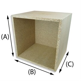 Wooden box Chipboard 16 mm