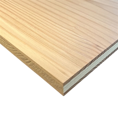 Glued Laminated Panel Douglas | Binderholz 3-layer Glued Laminated Panel