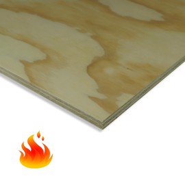 Fire-Resistant Pine Plywood