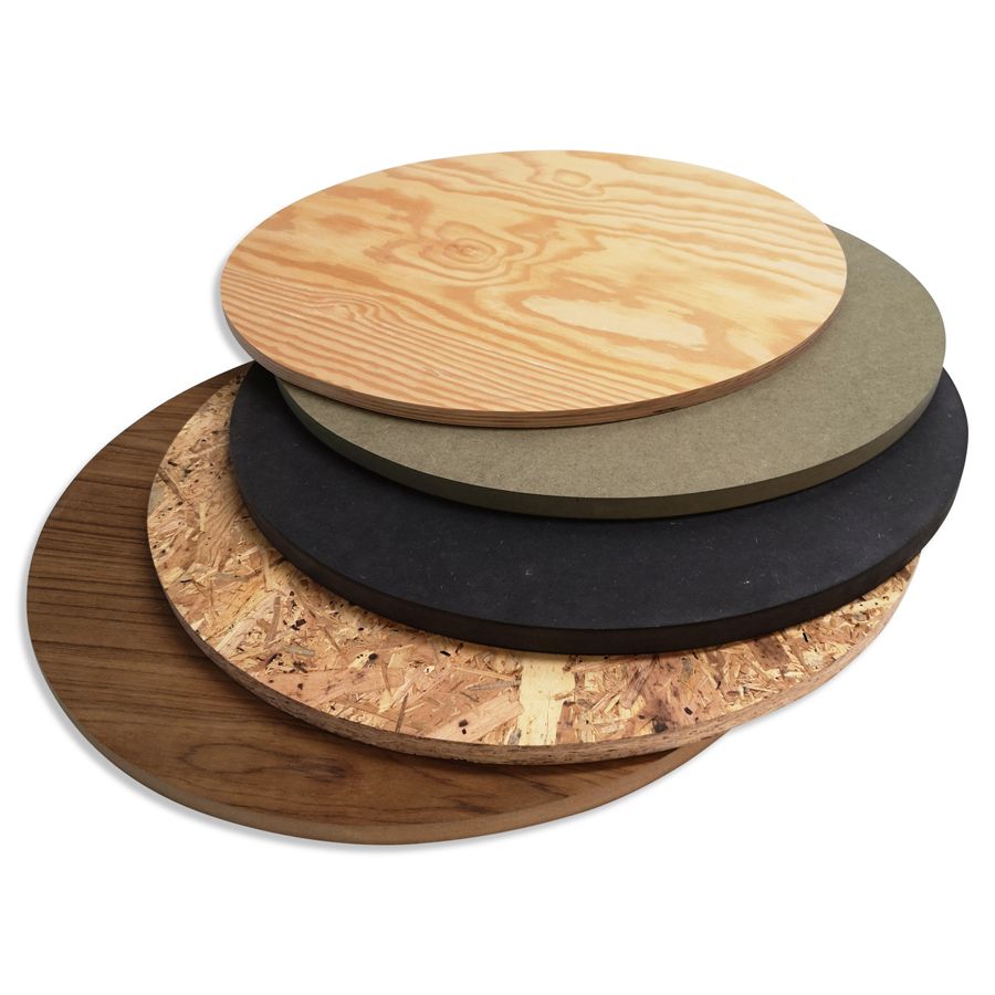 Round Wooden Boards
