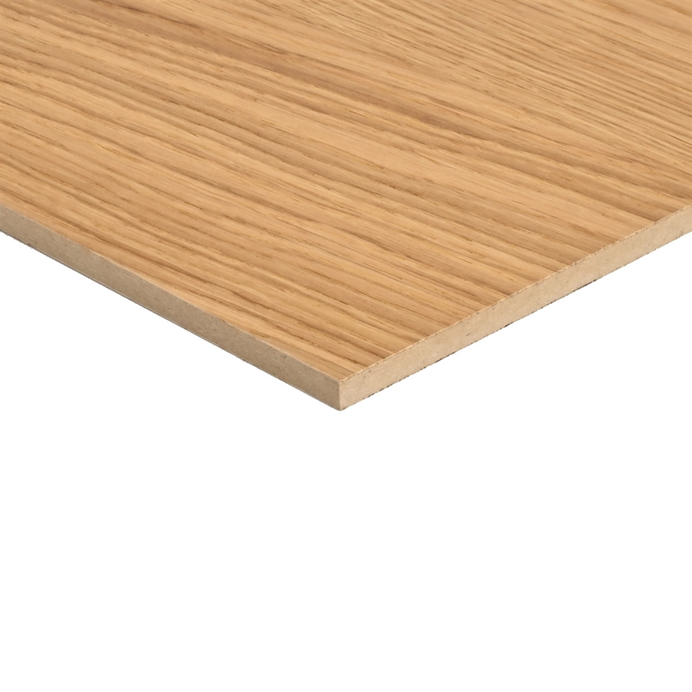 Veneer MDF Natural Oak lacquered SHINNOKI