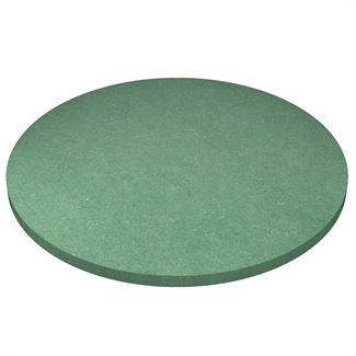 Round mint green Valchromat MDF
