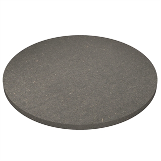 Round grey Valchromat MDF